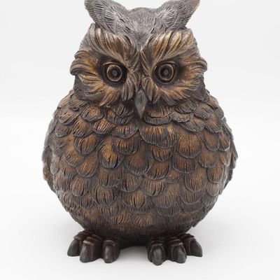 Cadeaux - Bronze Owl - THERMOBRASS