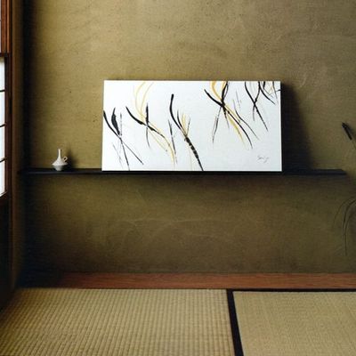 Paintings - CALLIGRAPHY PAINTING BY CARRE MOJI - EDO TOKYO KIRARI
