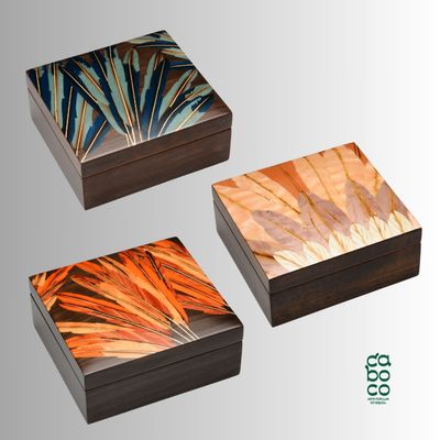 Caskets and boxes - Wooden marquetry boxes (S) - CABOCO