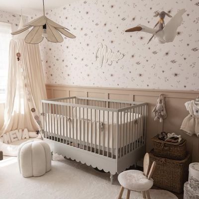 Children's bedrooms - Flowers Mini Mini Wallpaper/ Return to Innocence - DEKORNIK