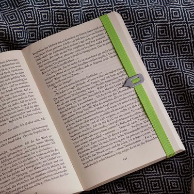 Decorative objects - Lastword, bookmark - Fluo Green - OZIO TIME