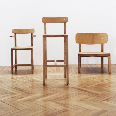 Chairs - Campagne bar chair - METAPOLY