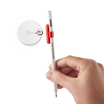 Stationery - QUI, Magnetic pen holder - Red - OZIO