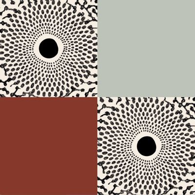 Wall panels - Mosaïque brune - ERIC&MUZY