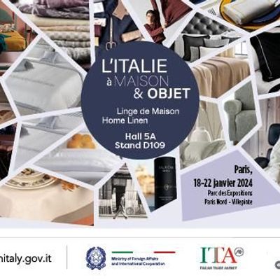 Homewear textile - Linge de maison & Tissus d'ameublement - ITA – ITALIAN TRADE AGENCY