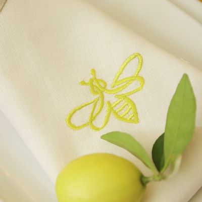 Cadeaux - Set de 2 serviettes Octa Bee - HYA CONCEPT STORE