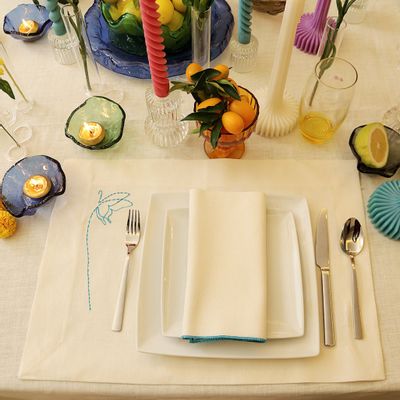 Cadeaux - Set de table Blue Butterfly SET DE 2 - HYA CONCEPT STORE