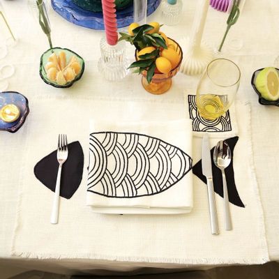 Gifts - Placemat Fish SET OF 2 - HYA CONCEPT STORE