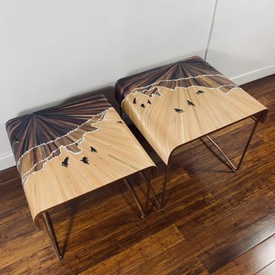 Unique pieces - Dusk pull-out coffee tables - ATELIER LASTO