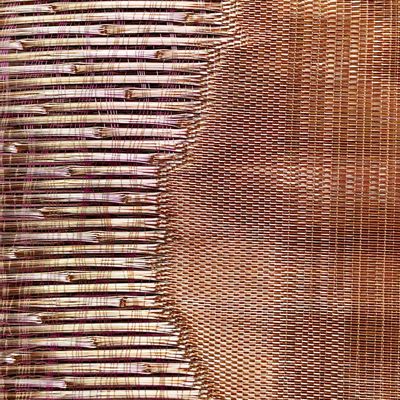 Curtains and window coverings - Metal mesh: resin insertion - LCD TEXTILE EDITION