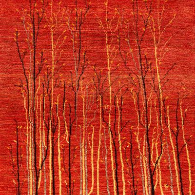 Design carpets - Abstract Autumnal Arboretum, Zollanvari Super Fine Gabbeh - ZOLLANVARI INTERNATIONAL