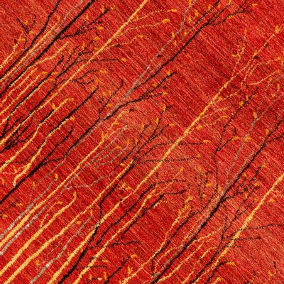 Tapis design - Abstract Autumnal Arboretum, Zollanvari Studio, Super Fine Gabbeh - ZOLLANVARI INTERNATIONAL