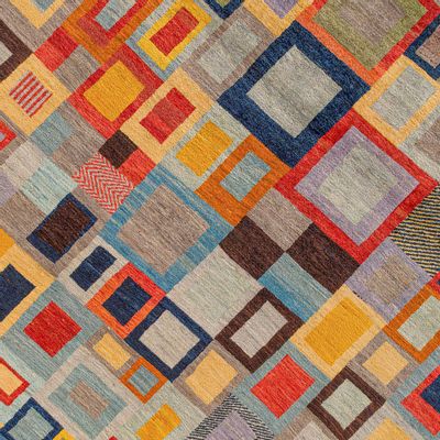 Design carpets - Erratic Squares Revisited, Zollanvari Studio, Super Fine Gabbeh - ZOLLANVARI INTERNATIONAL