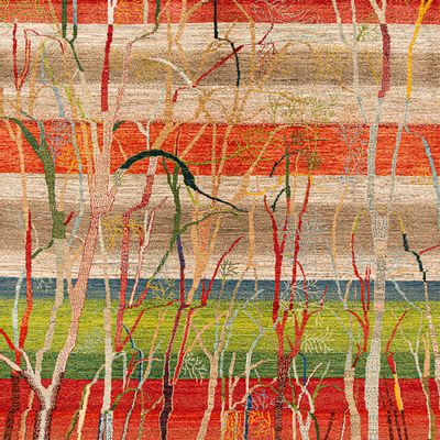 Tapis design - Autumnal Woodland 4, Zollanvari Super Fine Gabbeh - ZOLLANVARI INTERNATIONAL