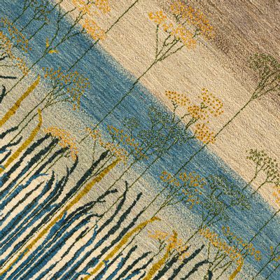 Tapis design - Waterfront Flora 3, Shorelines Collection, Zollanvari Studio - ZOLLANVARI INTERNATIONAL