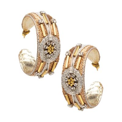 Gifts - Hoop earrings - APRYL Metallic - NAHUA