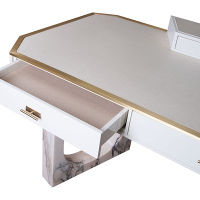 Bureaux - Bureau Lincoln fabriqué à la main au Portugal par Porus Studio - PORUS STUDIO