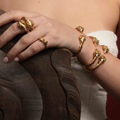 Bijoux - Bague aida double coeurs - LA2L