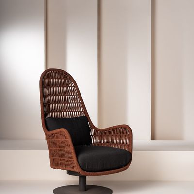 Lounge chairs - Sixtus Swivel Lounge Chair - A. GARCIA LIFESTYLE INC.