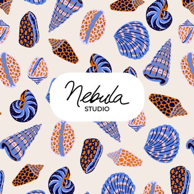 Fabrics - SEASHELLS - NEBULA STUDIO BCN