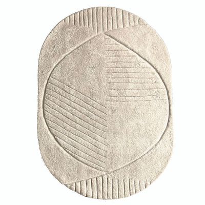 Tapis design - Oval funky carpet - MALAGOON