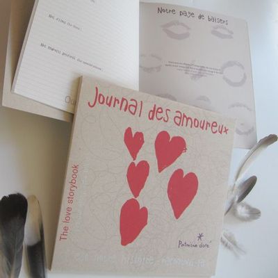 Gifts - Journal des amoureux recyclé - PATRICIA DORÉ