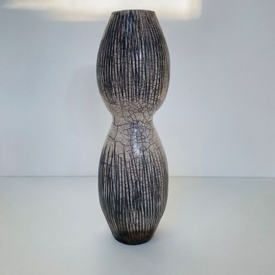 Vases - Vase Céramique "Raku" Quilles - BARBARA BILLOUD