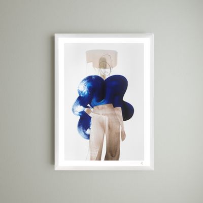 Cadres - Wall decor. Blue Knit, Technicolor, Pdoum Camo - ABLO BLOMMAERT