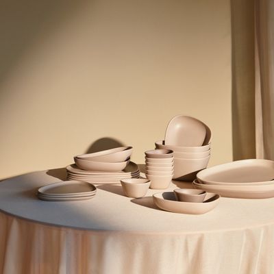 Everyday plates - CURVE STONEWARE - LIND DNA