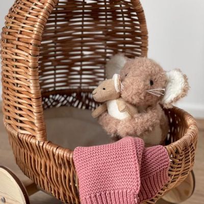 Toys - Small wicker pram - EGMONT TOYS