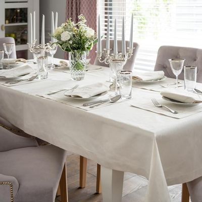 Christmas table settings - Silverline Collection - ROSEBERRY HOME