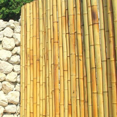Outdoor decorative accessories - Solid bamboo fence, concealing privacy screen from the Zen range - Ref - BAMBOULAND
