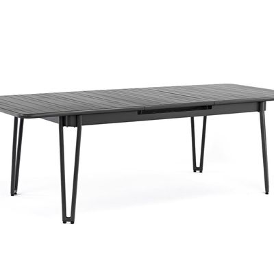 Outdoor kitchens - Fleole extension table anthracite. - EZEÏS
