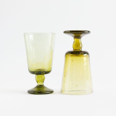 Pièces uniques - Verre à pied traditionnel - SALAHEDDIN FAIRTRADE