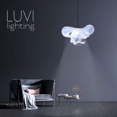 Hanging lights - BALERINA Adagio CHANDELIER - White - LUVI