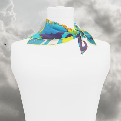 Gifts - Silk twill square - Xplod - NEYMO PARIS