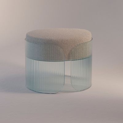 Poufs - Ottoman SUBLIME S - GLASS VARIATIONS X BINA BAITEL