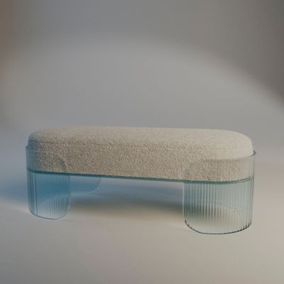 Benches - SUBLIME XL Ottoman - GLASS VARIATIONS X BINA BAITEL