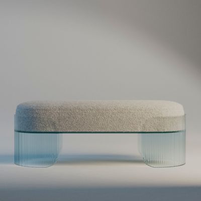 Benches - SUBLIME XL Ottoman - GLASS VARIATIONS X BINA BAITEL