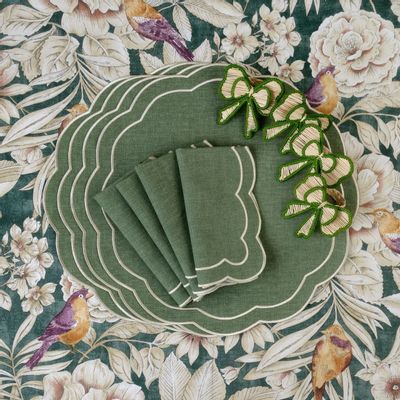 Placemats - Table linen - Petali Placemats (set of 6 pieces) - ROSEBERRY HOME