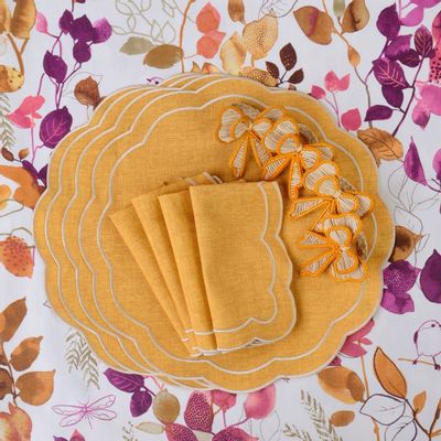 Sets de table - Sets de table - Petali Placemats (lot de 6 pièces) - ROSEBERRY HOME