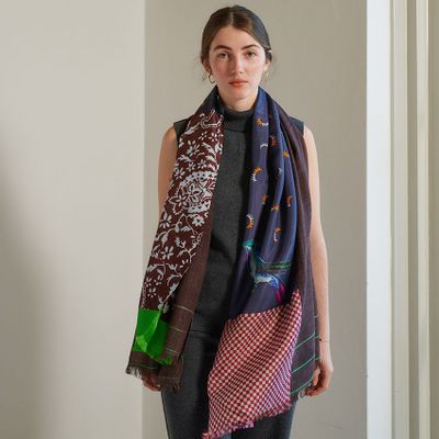 Scarves - Vera scarf - HELLEN VAN BERKEL HEARTMADE PRINTS