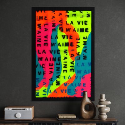 Paintings - La vie m'aime (français) - JALUSTOWSKI.DESIGN