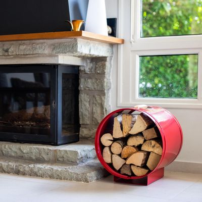 Design objects - LIFETIME WARRANTY - 100% FRENCH ALUMINIUM LOG HOLDER ::: UNIQUE – ULTRA LIGHT - DESIGN GENUINE - LE BUCHARD