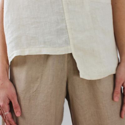 Apparel - asymmetrical pocket blouse - SKANDAL