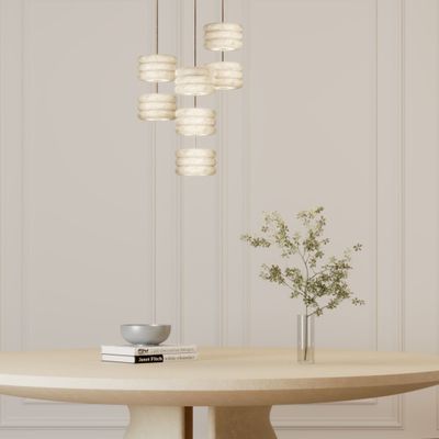 Chambres d'hôtels - Soroba – Suspension en marbre (rond ou carré, Solo / Duo / Trio) - LIVINGSTONE