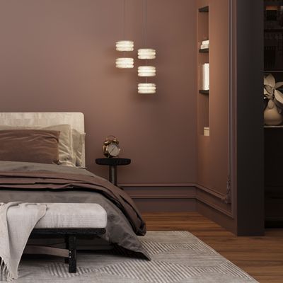 Hotel bedrooms - SOROBA 3-Dimensional Marble Light - LIVINGSTONE