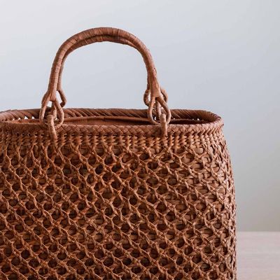 Bags and totes - Wild Grapevine Basket - Yatsume 04 - - YAMA-BIKO