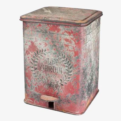 Gifts - RUSTY SQUARE WASTEBASKET - QUAINT & QUALITY