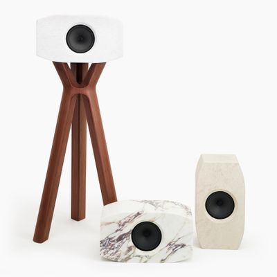 Enceintes et radios - Stone Acoustic ACST01 – Enceintes sculptées en pierre naturelle - LIVINGSTONE
